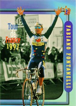 1997 Eurostar Tour de France #24 Fabiano Fontanelli Front
